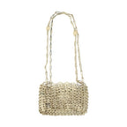 Rabanne Bicolor Brass Shoulder Bag