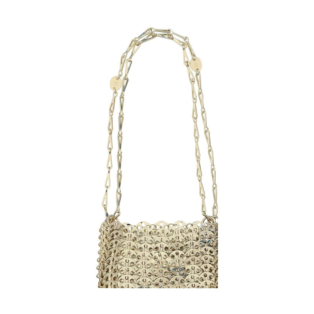 Rabanne Bicolor Brass Shoulder Bag