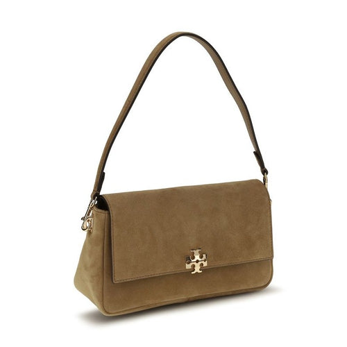 Beige Leather Shoulder Bag