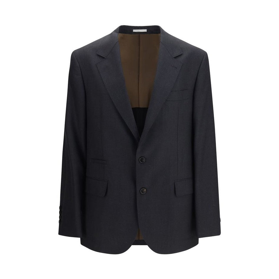 Brunello Cucinelli Black Wool Oves Aries Jacket