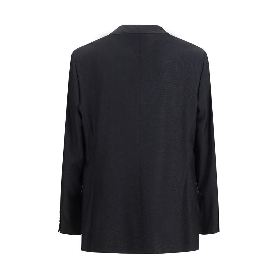 Brunello Cucinelli Black Wool Oves Aries Jacket