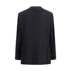Brunello Cucinelli Black Wool Oves Aries Jacket