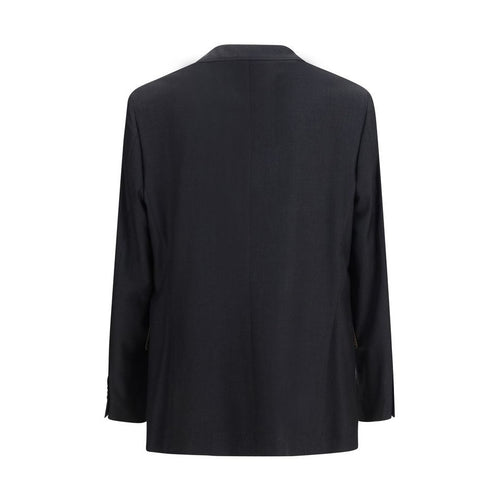 Brunello Cucinelli Black Wool Oves Aries Jacket