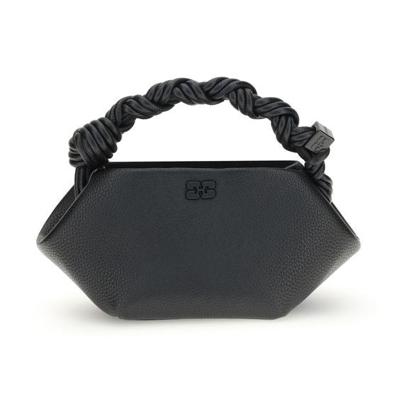 Ganni Black Recycled Polyester Handbag