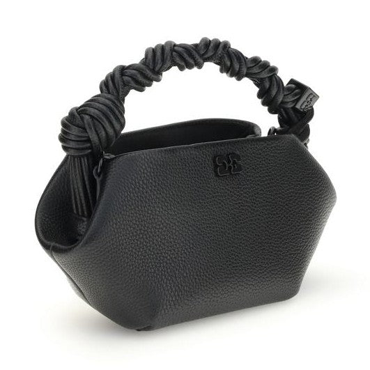 Ganni Black Recycled Polyester Handbag