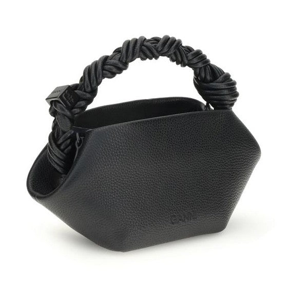 Ganni Black Recycled Polyester Handbag