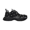 Versace Black Fabric Sneakers