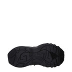 Versace Black Fabric Chunky Sneakers