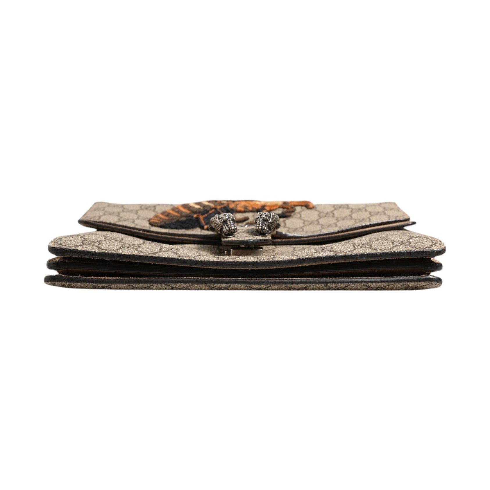 Gucci Supreme Monogram Bee Embroidered Shoulder Bag