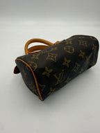 Louis Vuitton LOUIS VUITTON Nano Speedy Monogram Handbag