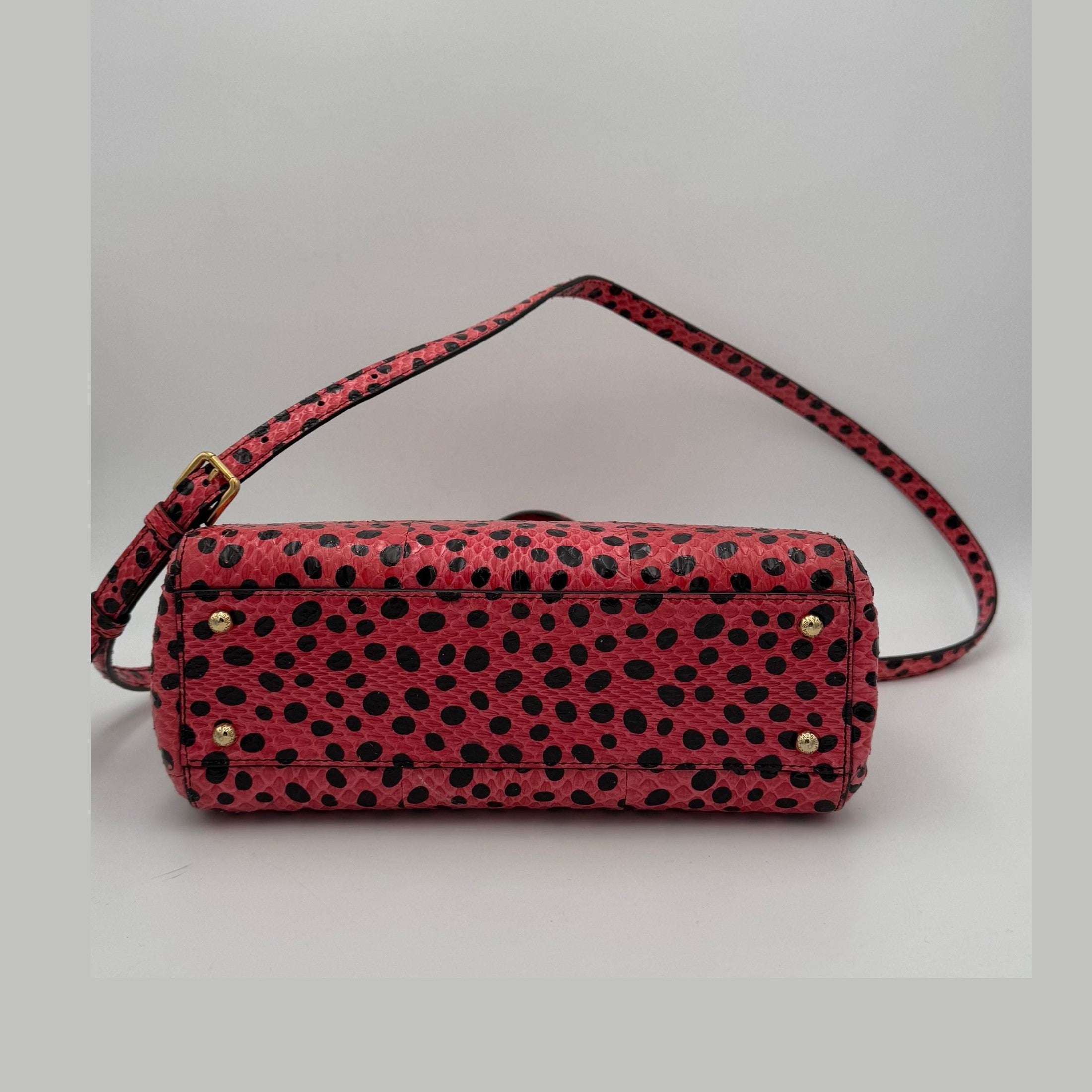 Dolce & Gabbana DOLCE & GABBANA SICILY in Reptile Skin Handbag