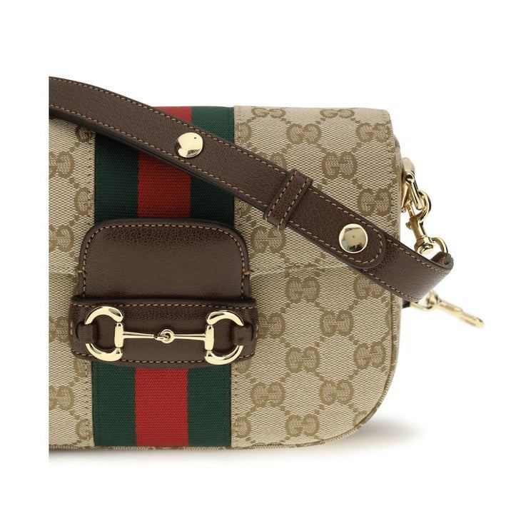 Gucci Beige Fabric Shoulder Bag