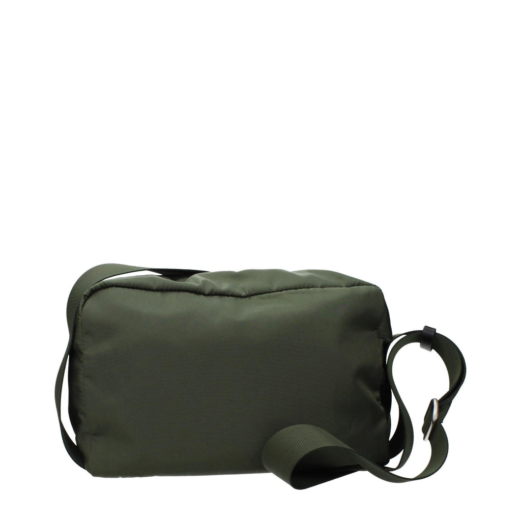 Jil Sander Green Nylon Crossbody Bag