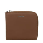 Jil Sander Brown Leather Wallet