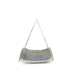 Rabanne Silver Brass Shoulder Bag