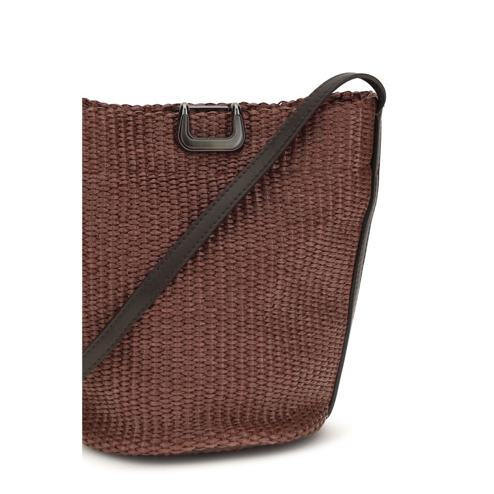 Bordeaux Cotton Bucket Bag