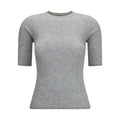 Brunello Cucinelli Gray Cashmere Sweatshirt