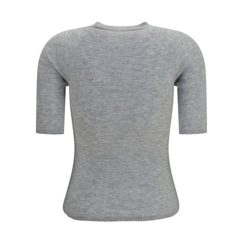 Brunello Cucinelli Gray Cashmere Sweatshirt
