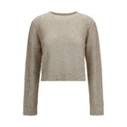 Brunello Cucinelli Beige Linen Sweatshirt