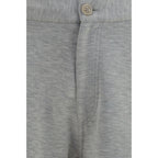 Brunello Cucinelli Gray Cotton Bermuda Shorts
