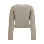 Brunello Cucinelli Beige Linen Sweatshirt