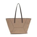 Brunello Cucinelli Beige Cotton Shoulder Bag