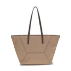 Brunello Cucinelli Beige Cotton Shoulder Bag