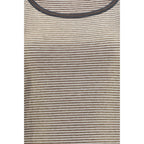 Brunello Cucinelli Beige Linen Tank Tops
