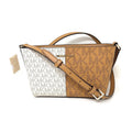 Michael Kors Jet Set - Small Two-Tone Logo Crossbody Bag