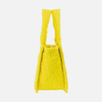 Marc Jacobs The Monogram Terry Tote Small Golden Kiwi Shoulder Bag Purse