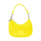 Marc Jacobs Monogram Terry Fabric Golden Kiwi Hobo Shoulder Bag Purse
