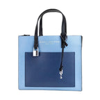 Marc Jacobs Grind Mini Blue Heaven Colorblock Leather Tote Crossbody Bag Purse