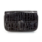 Marc Jacobs The Mini Shoulder Bag Black Embossed Leather Crossbody Bag