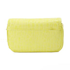 Marc Jacobs The Mini Shoulder Bag Yellow Embossed Leather Crossbody Bag