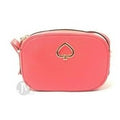 Kate Spade New York Women'S Kourtney Pebbled Leather Zip Around Camera Crossbody Bag (Stoplight)