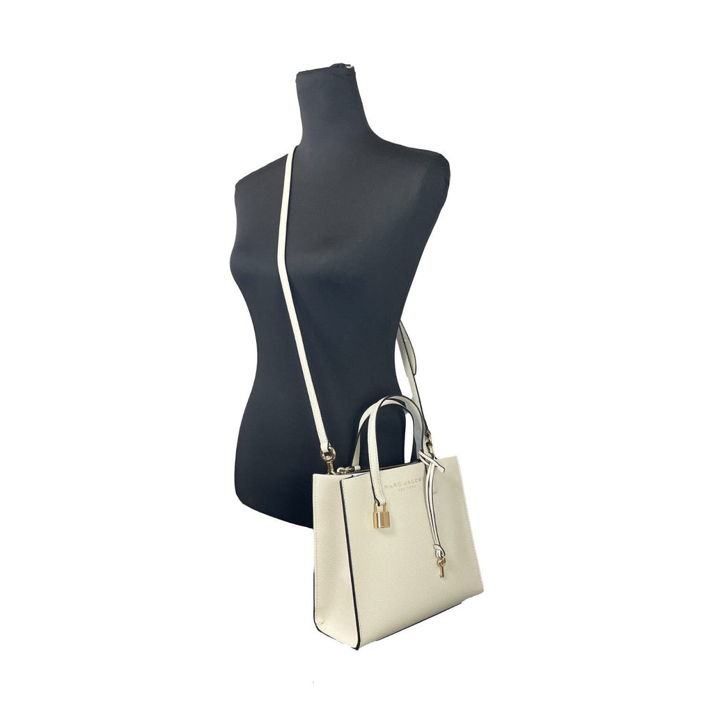 Marc Jacobs Women'S Mini Pebbled Tote - Marshmallow