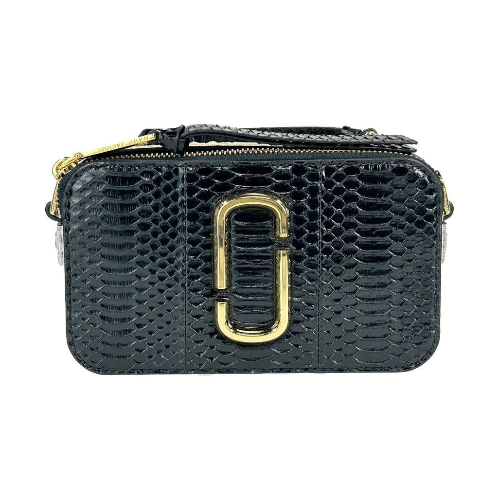 Marc Jacobs The Snapshot Snake Skin Crossbody Bag