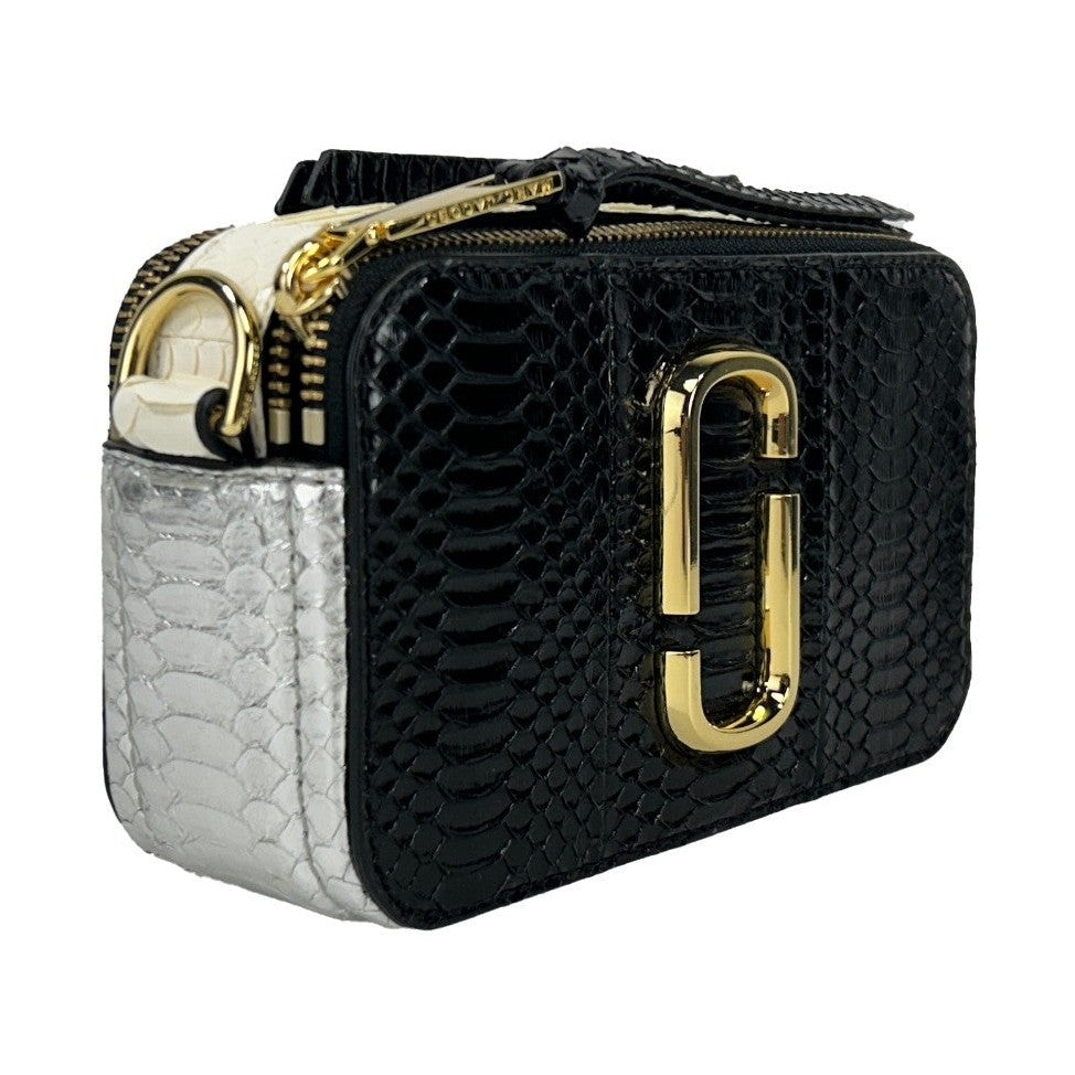 Marc Jacobs The Snapshot Snake Skin Crossbody Bag