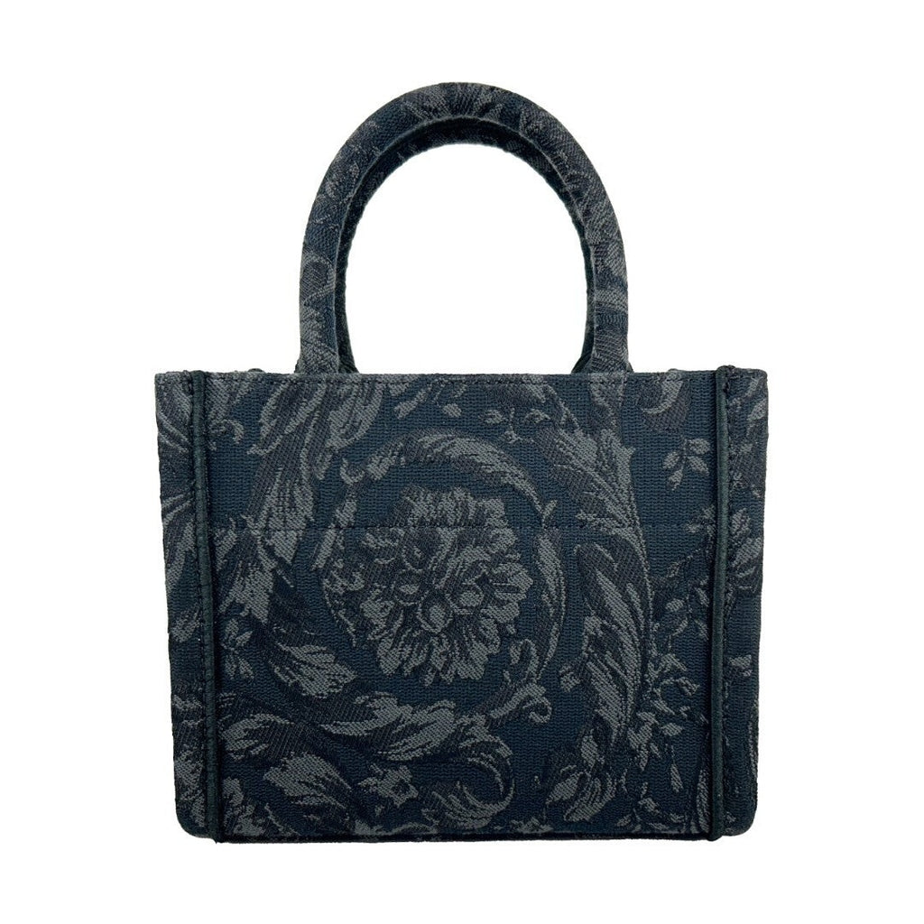 Versace Women'S 'Extra Small Athena' Shopping Bag Black