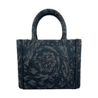 Versace Women'S 'Extra Small Athena' Shopping Bag Black