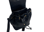 Versace Mini Nylon Medusa Drawstring Backpack Bag