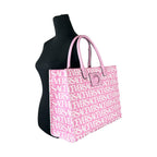 Versace Medusa Large Canvas Large Tote Bag Baby Pink