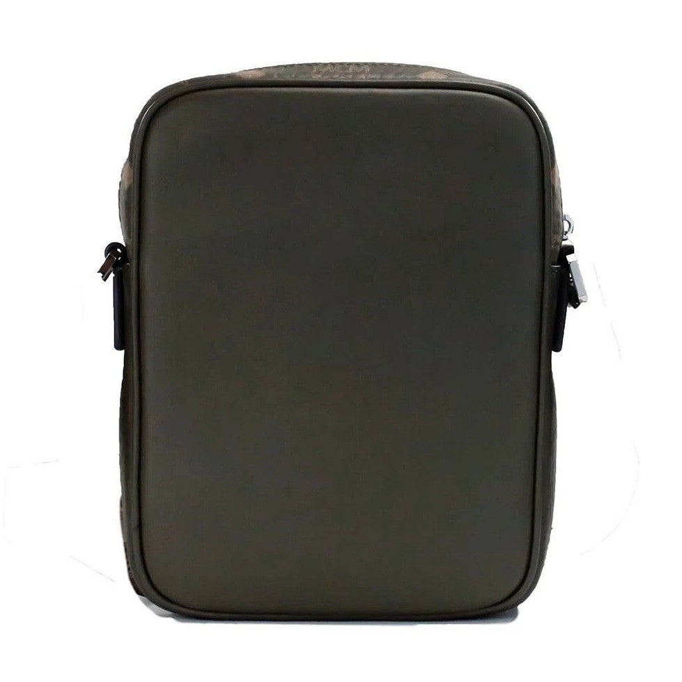 MCM Visetos Leather Camera Crossbody Bag