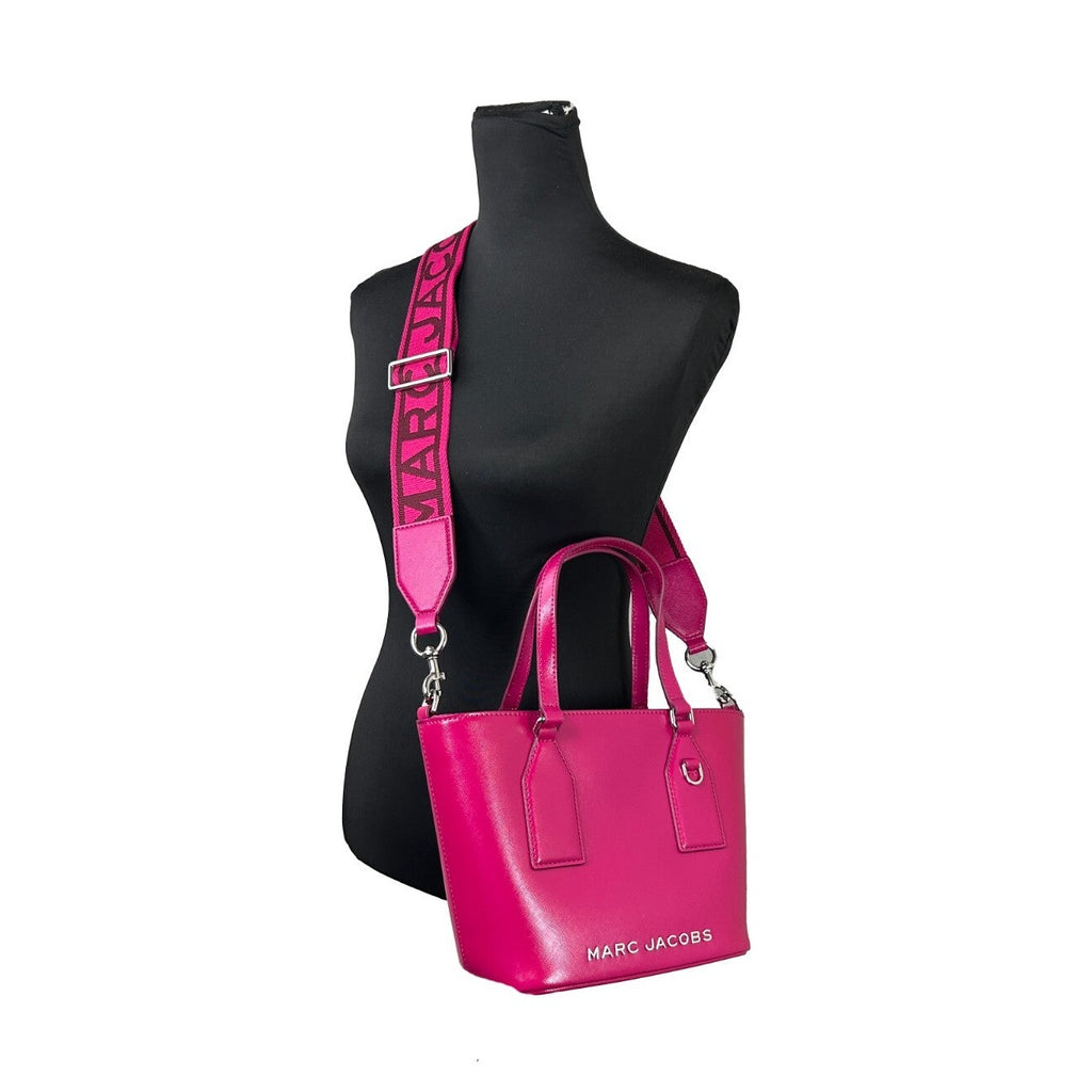 Marc Jacobs Small Saffiano Leather Tote Crossbody Bag