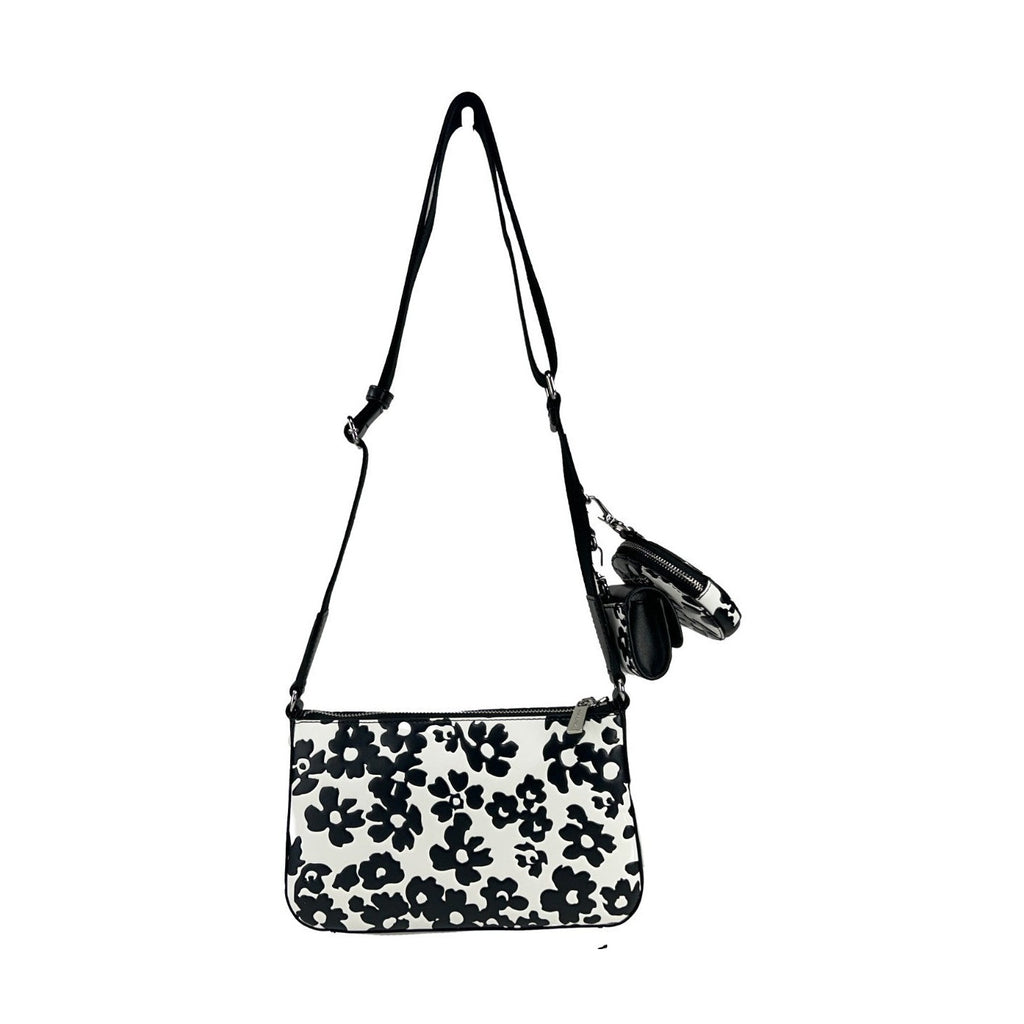 Michael Kors Floral Crossbody Tech Attachment Bag Purse