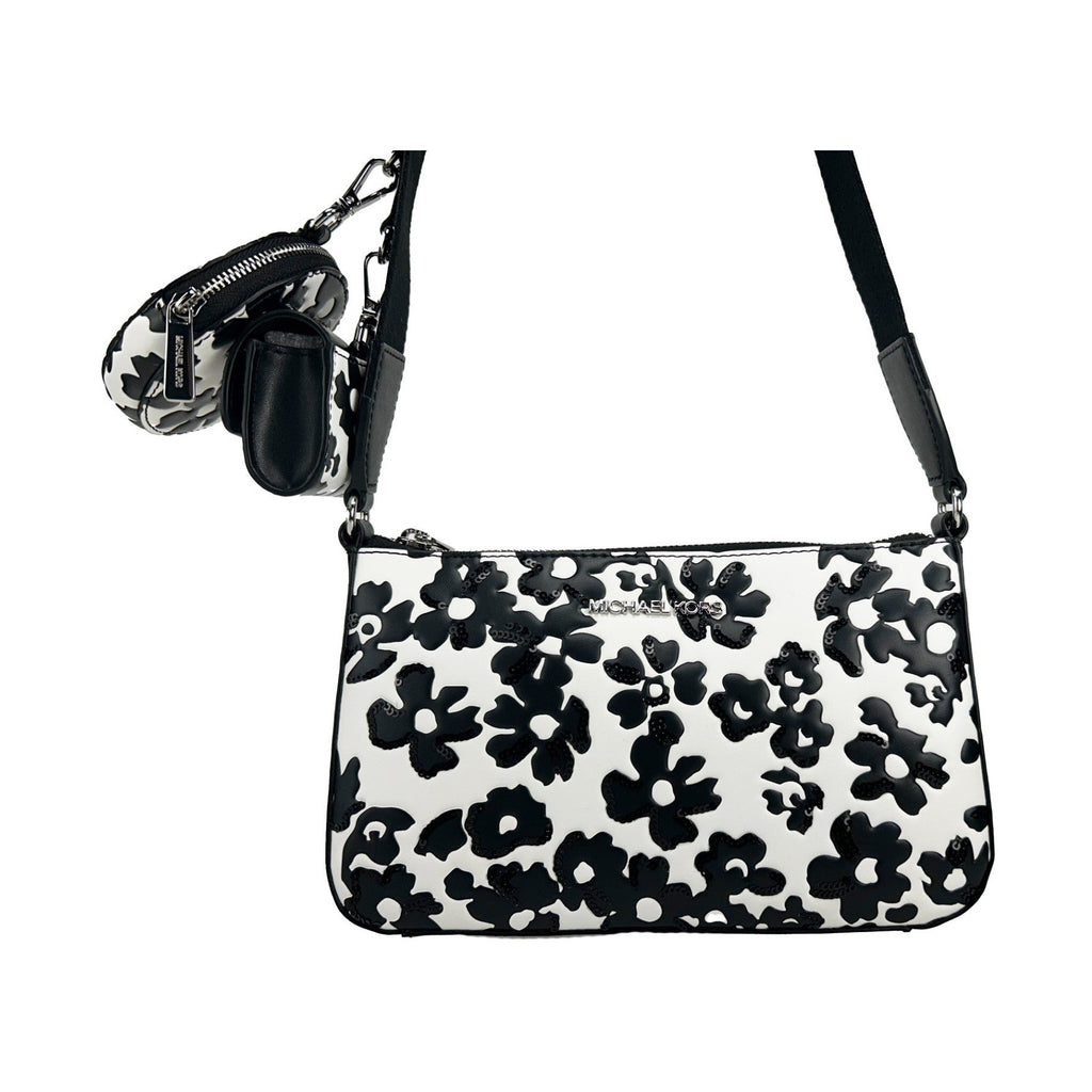 Michael Kors Floral Crossbody Tech Attachment Bag Purse