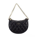 Kate Spade Carey Small Black Quilted Leather Zip Top Crossbody Bag