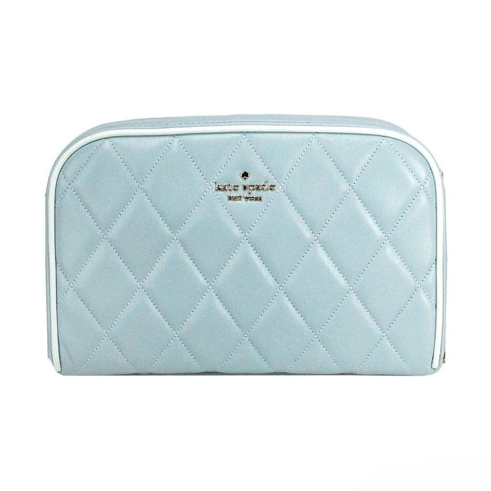 Kate Spade Carey Mini Wild Sage Quilted Smooth Leather Camera Crossbody Bag