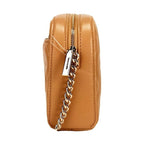 Kate Spade Carey Mini Tiramisu Quilted Smooth Leather Camera Crossbody Bag