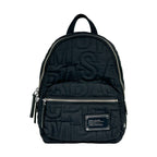 Marc Jacobs Small Black Quilted Backpack Bookbag